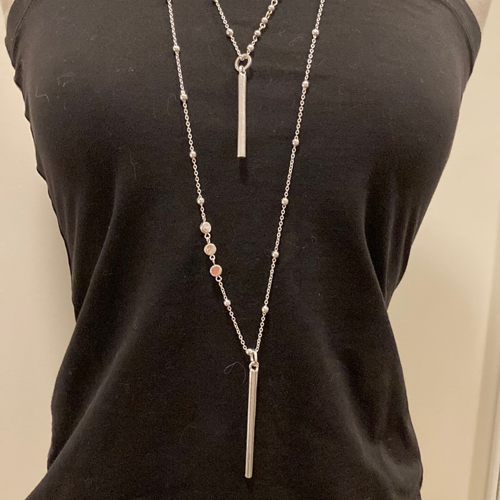 Bar drop costume Neaklace